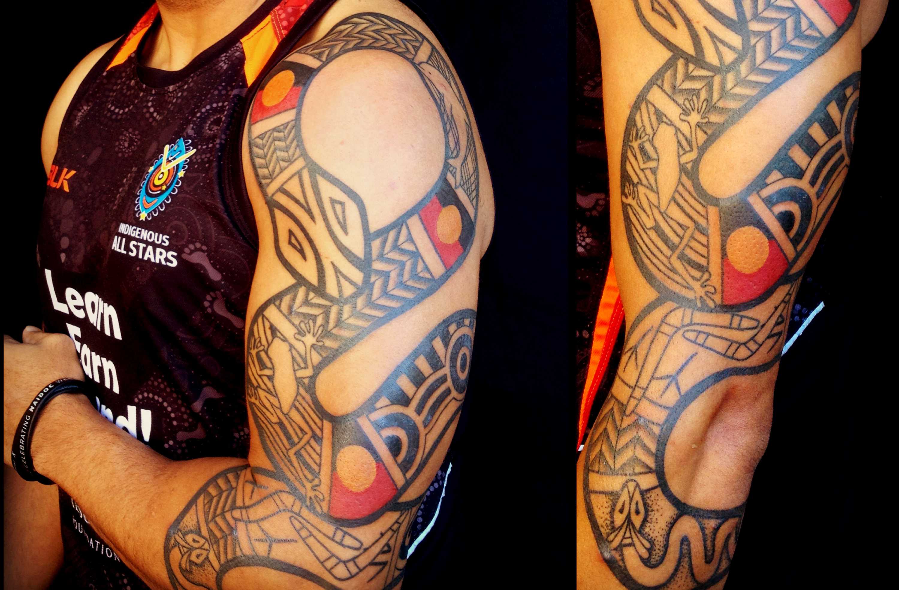 Tattooist Tatu Lu helps Indigenous Australians wear their pride on their skin - ABC News